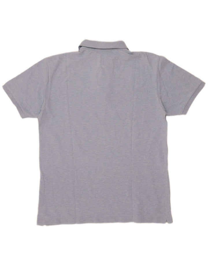 Camisa polo masculina Henry Cottons XL algodão azul