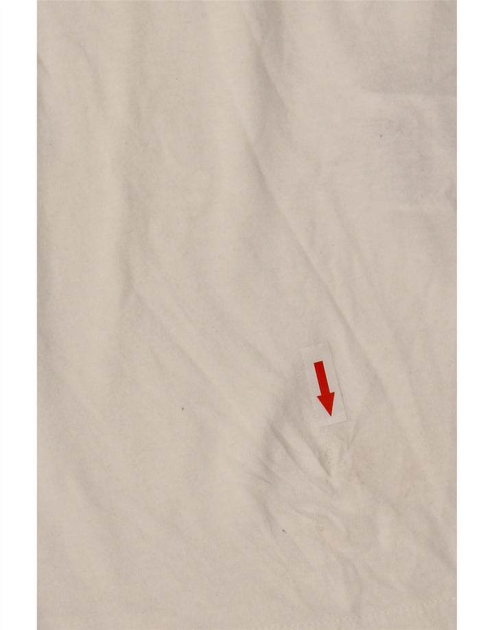 Camiseta masculina Levi's Top XL algodão branco