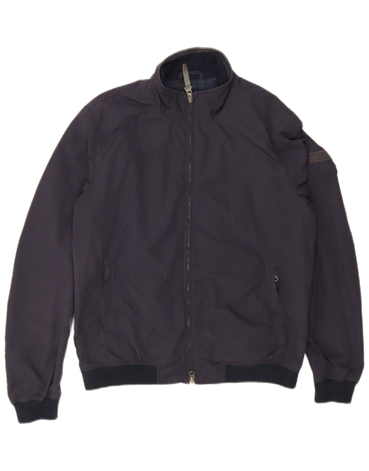 Jaqueta bomber masculina Woolrich UK 40 grande poliamida azul marinho