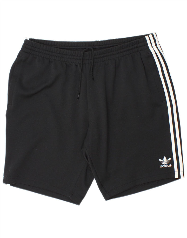 Shorts esportivos masculinos Adidas XL preto poliéster