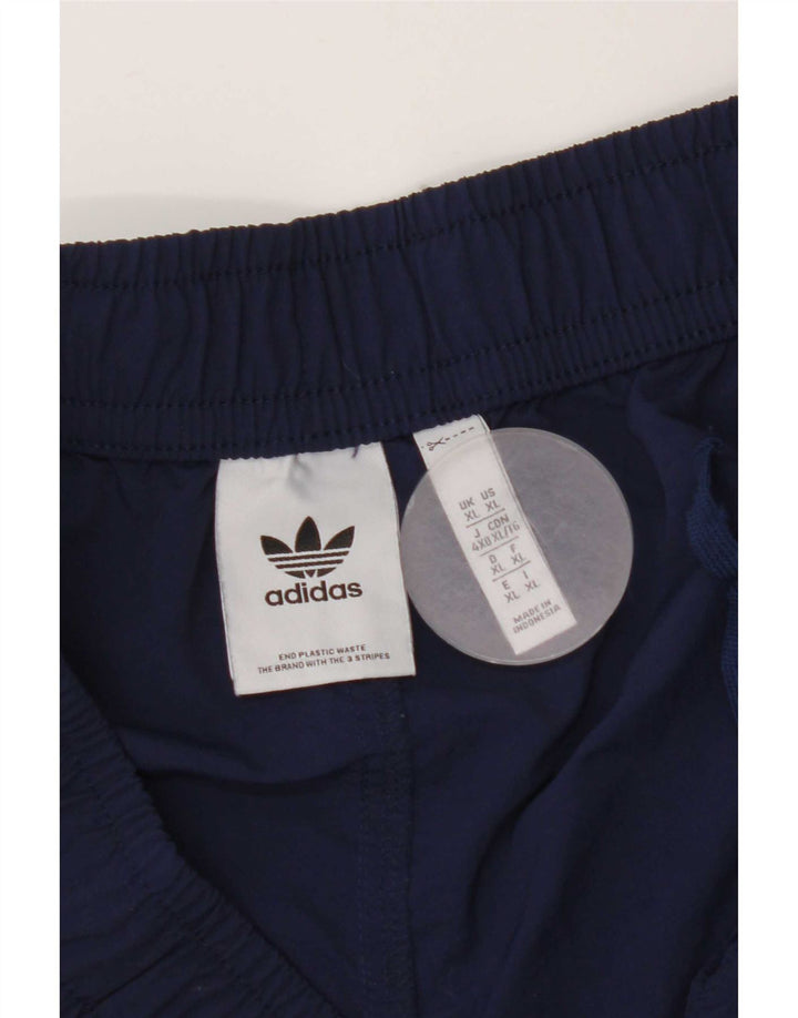 Shorts de natação masculino Adidas XL azul marinho poliéster