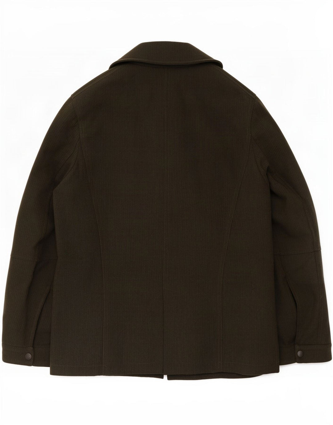 Calvin Klein Jeans Masculino Pea Coat UK 40 Grande Poliéster Cáqui