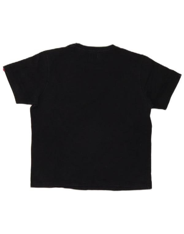Camiseta Levi's Meninas 11-12 Anos Grande Algodão Preto