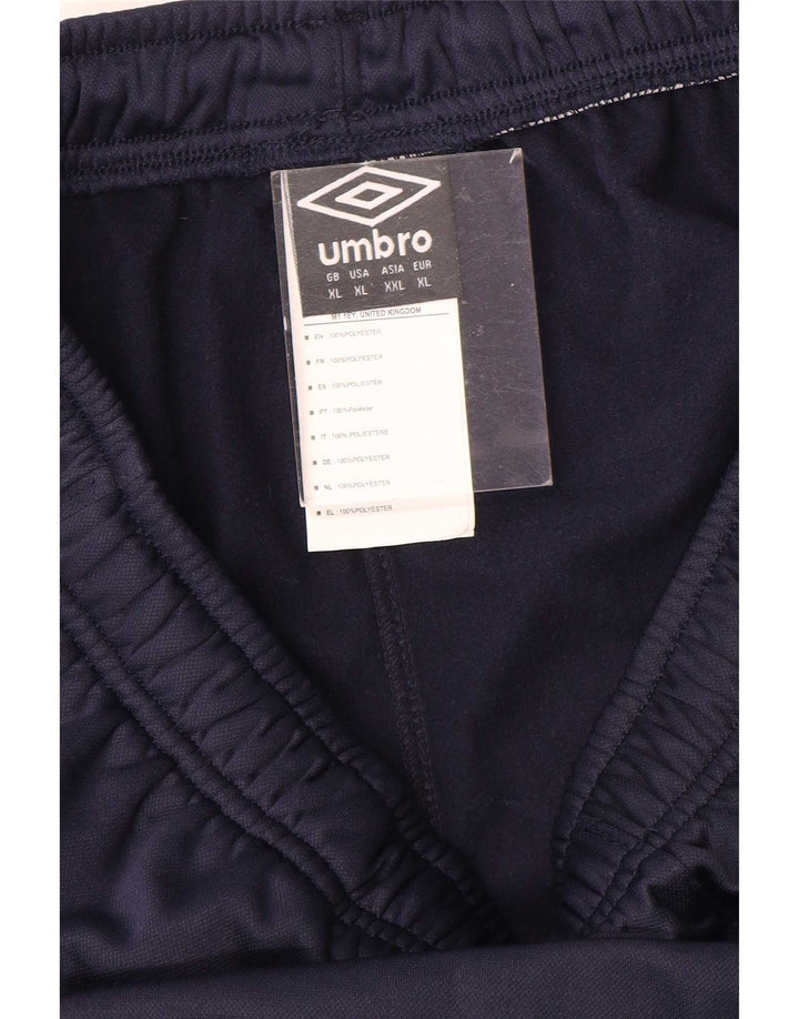 Calça de treino masculina Umbro Graphic Joggers XL azul marinho poliéster