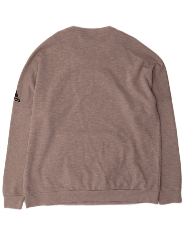 Adidas Mens Moletom Jumper 2XL Cinza