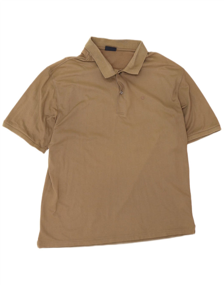 Camisa polo masculina CHAMPION 2XL algodão marrom
