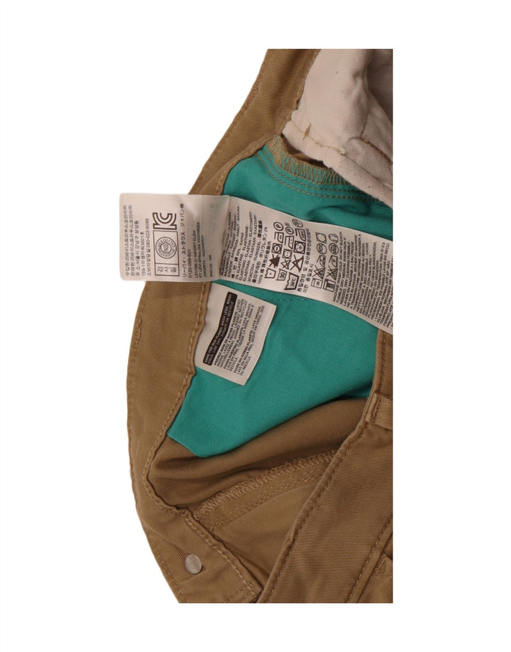 Calça jeans masculina slim Levi's W32 L32 algodão bege