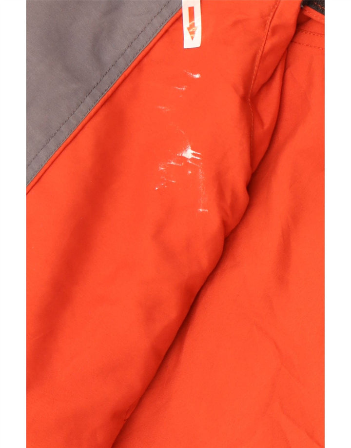 Jaqueta corta-vento masculina O'Neill UK 40 grande poliéster colorblock vermelho