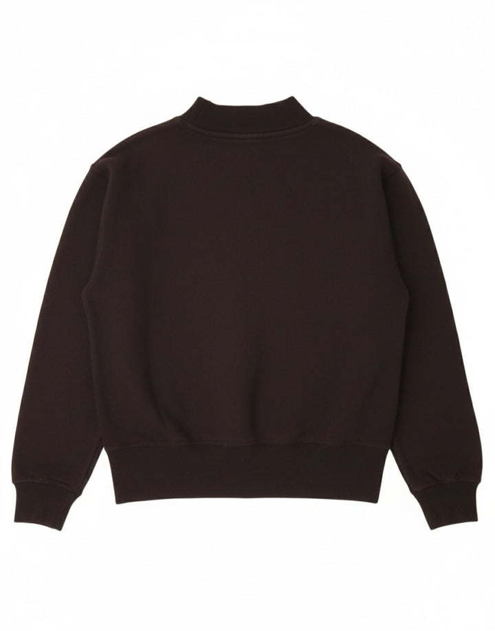 Suéter gráfico feminino CHAMPION 11-12 anos grande algodão preto