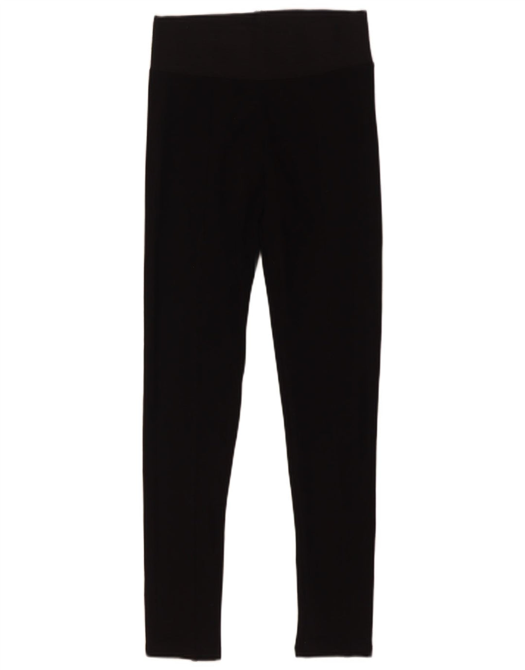 Leggings femininas Zara UK 8 pequenas viscose preta