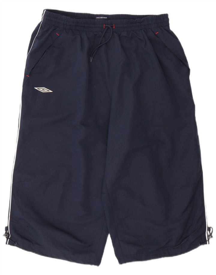 Bermuda esportiva masculina Under Armour 2XL azul marinho poliéster