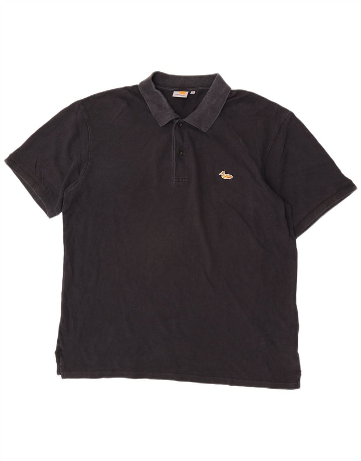 Camisa polo masculina Carhartt 2XL algodão preto
