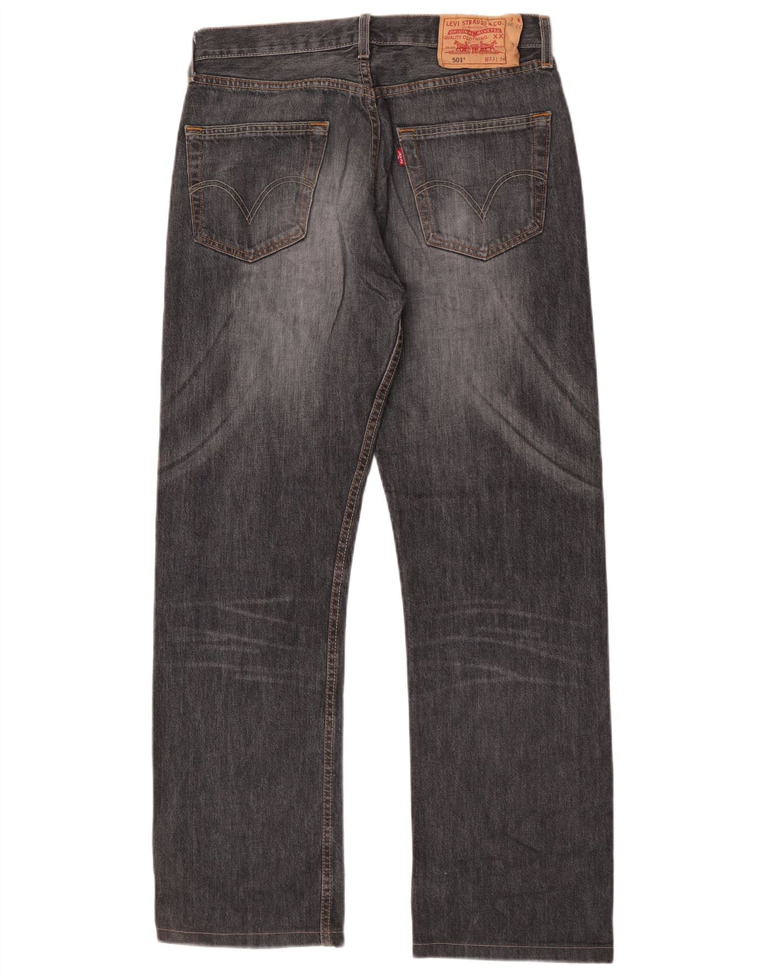 Jeans Levi's 501 Straight Masculino W33 L30 Cinza