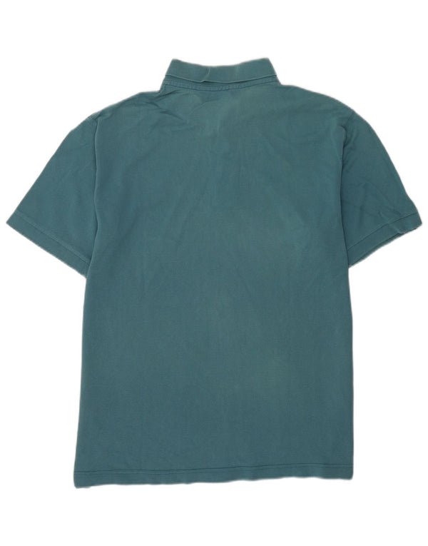 Camisa polo masculina Kappa grande algodão azul