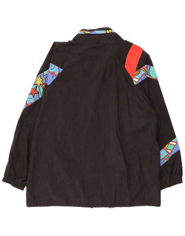 Jaqueta corta-vento masculina KILLTEC UK 42 XL preto Colourblock poliamida