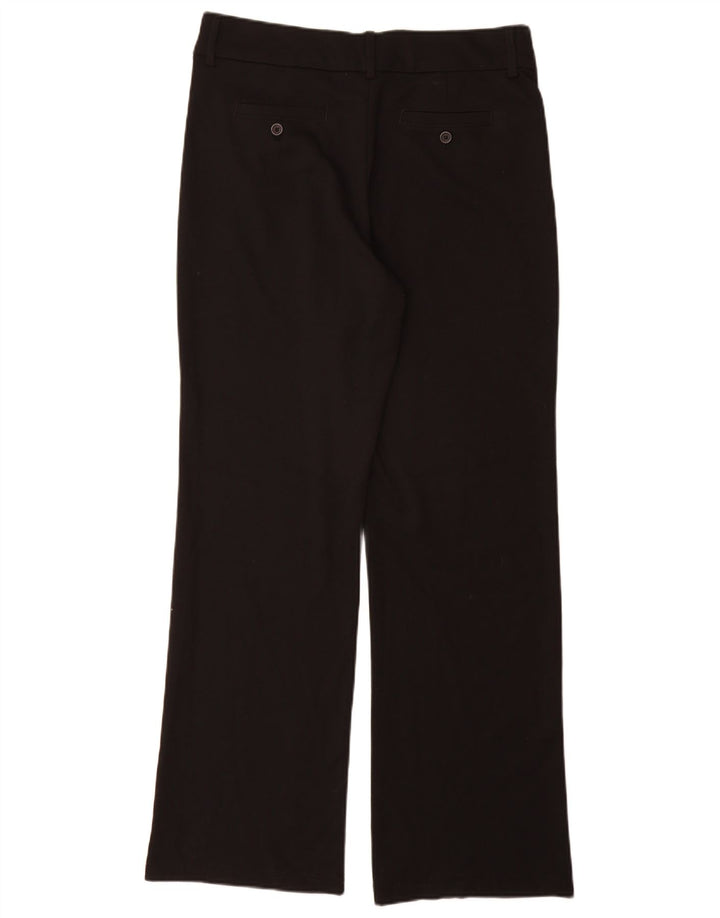 Lee Womens Riders Calça Casual US 12 Grande W32 L32 Poliéster Preto
