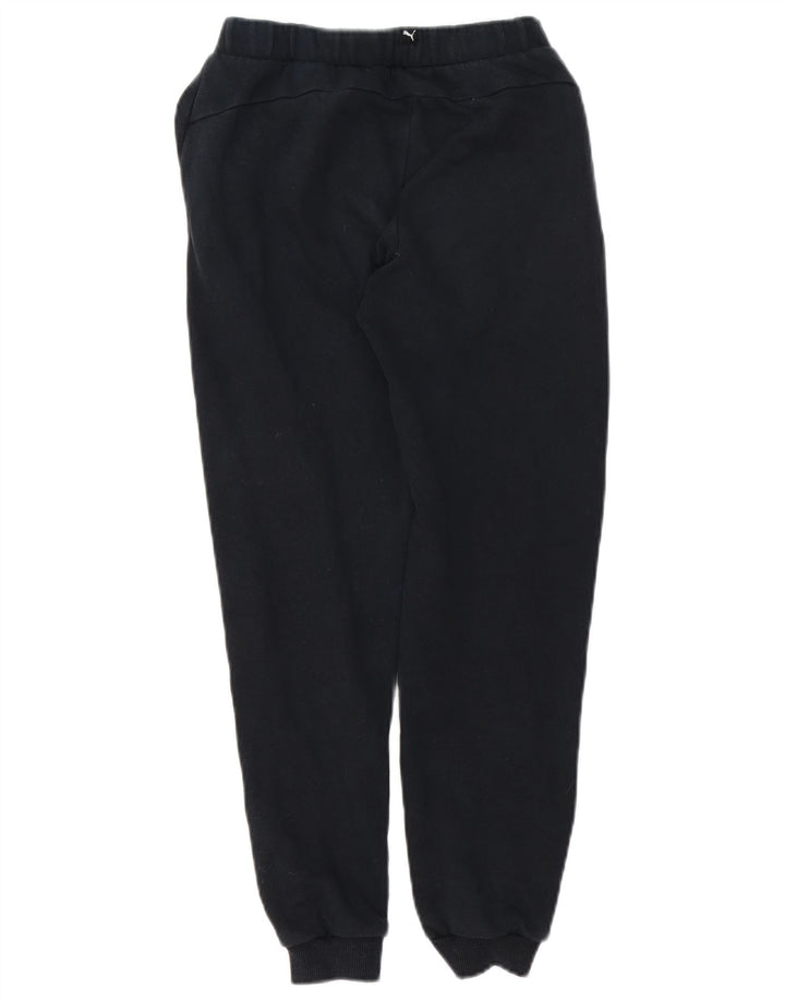 Puma Boys Graphic Calças de treino Joggers 11-12 anos preto