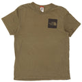 Camiseta masculina The North Face grande algodão cáqui