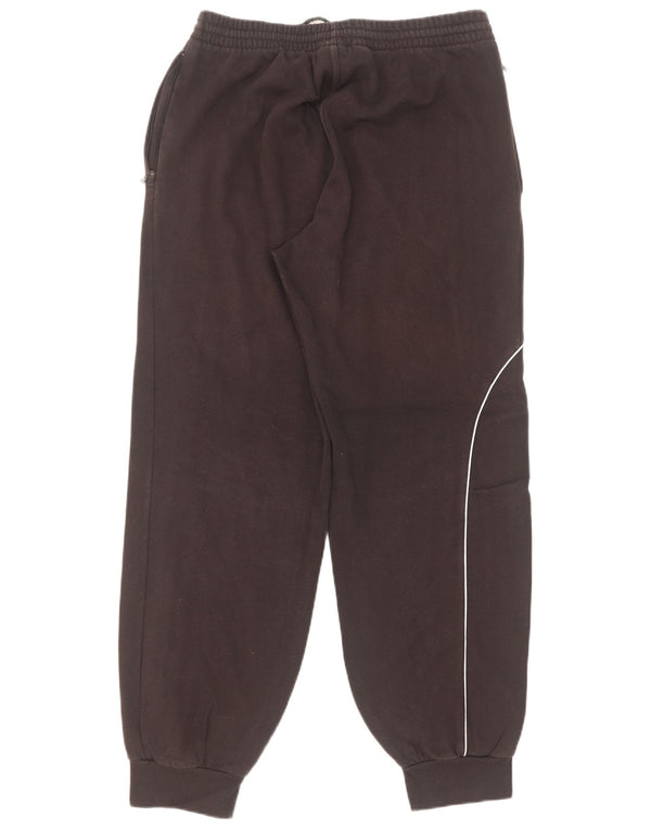 Calça de treino masculina Adidas Joggers UK 40/42 algodão preto médio