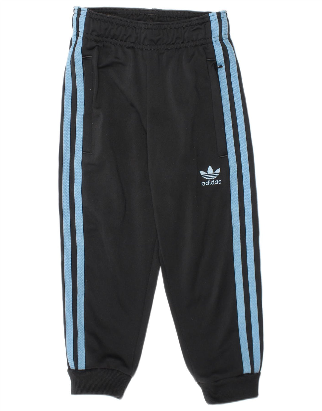 Calças de treino Adidas Aeroready para meninos 3-4 anos cinza poliéster