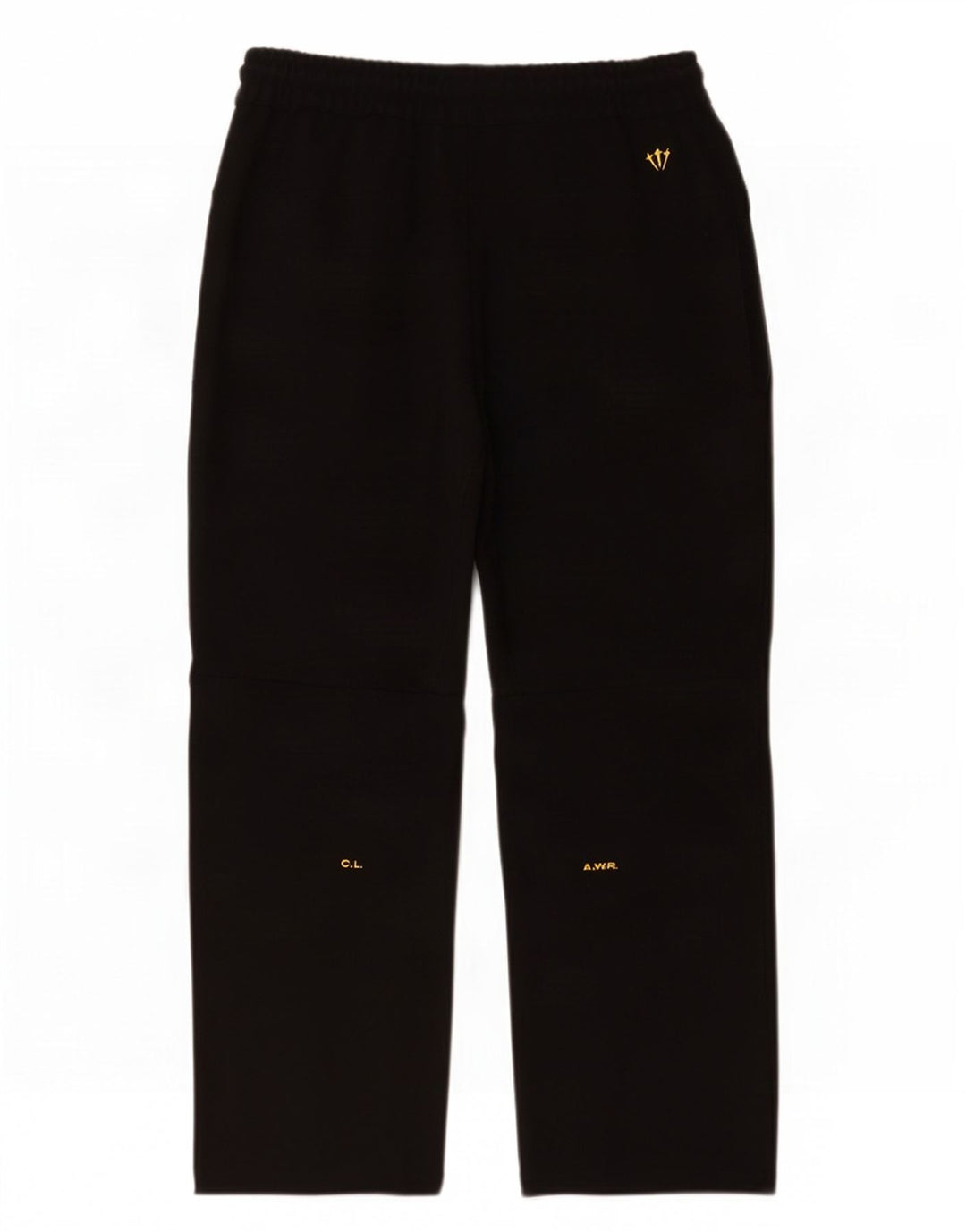 Nike Mens Nocta Calças de treino grandes de algodão preto