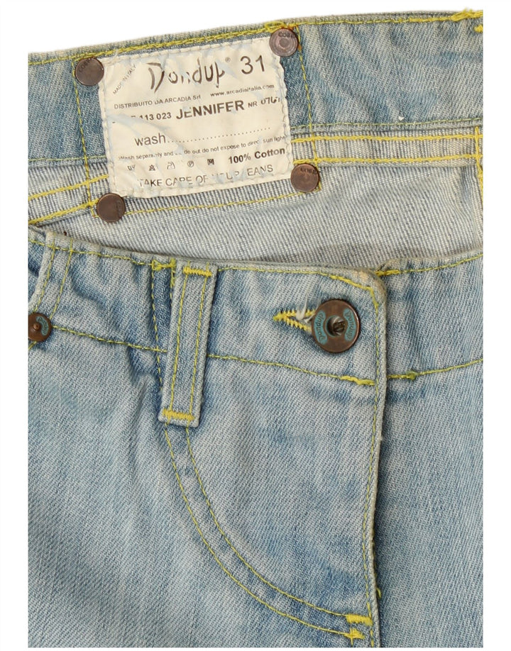 Dondup feminino bootcut jeans W31 L34 algodão azul