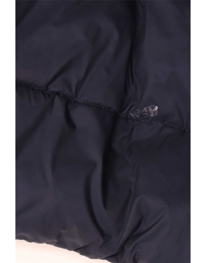 Jaqueta acolchoada masculina Superdry UK 36 poliéster colorblock azul marinho pequeno
