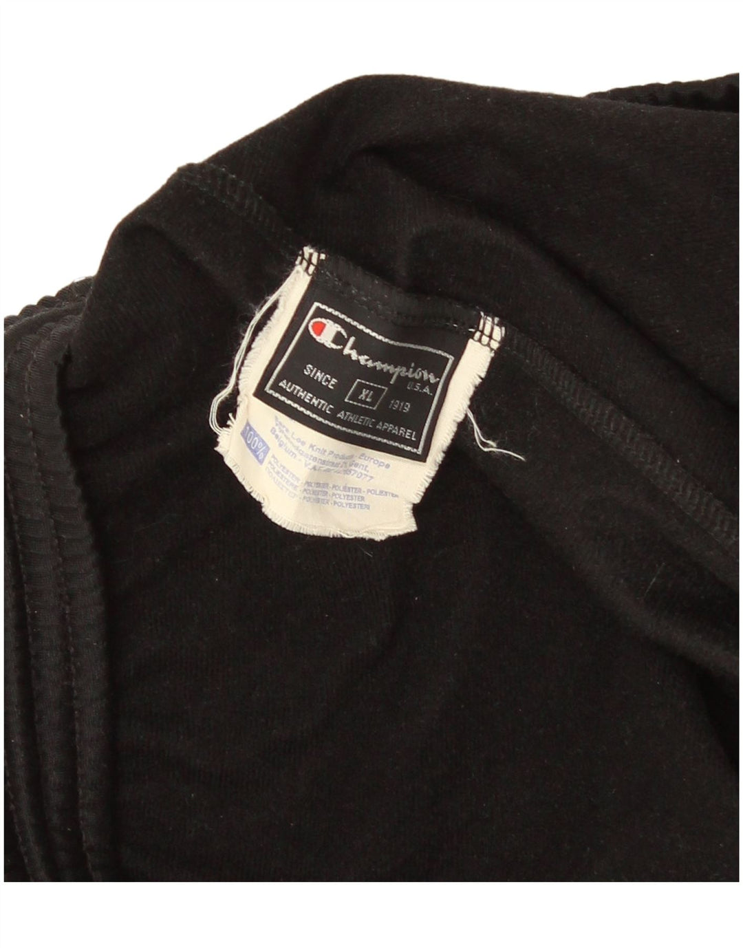 Calça de treino masculina Champion Graphic XL preto poliéster