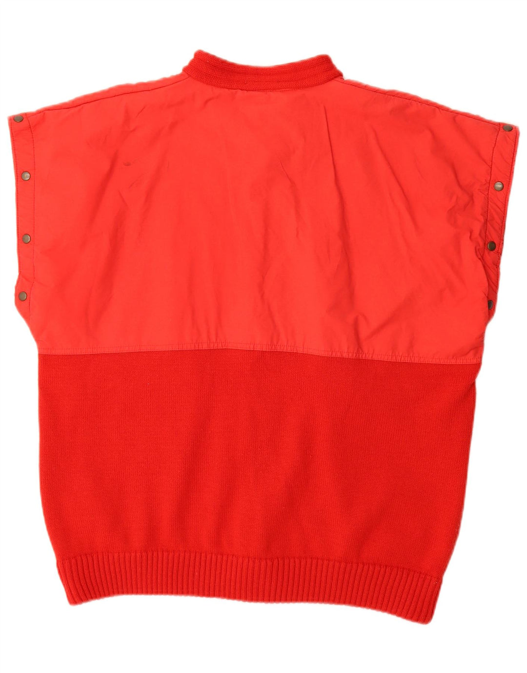 Good Luck Mens Gilet IT 52 XL Lã Vermelha