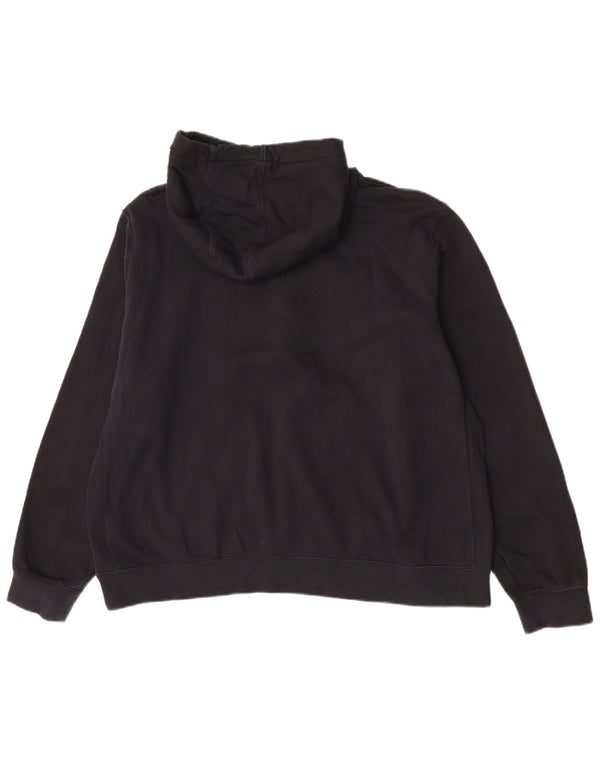 Jumper com capuz Nike feminino gráfico oversized UK 20 2XL preto