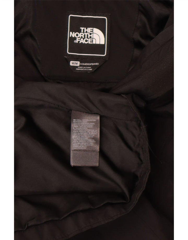Capa de chuva feminina com capuz The North Face UK 14 poliéster preto médio