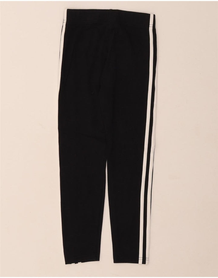 Leggings ADIDAS Meninas 9-10 Anos Algodão Preto