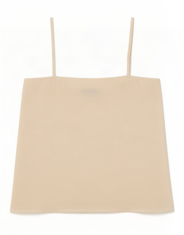 Oasis Womens Cami Top UK 10 Pequeno Poliéster Off White