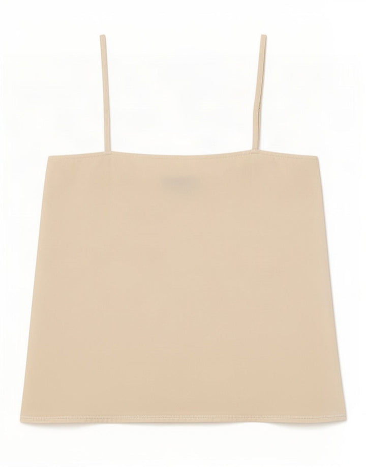 Oasis Womens Cami Top UK 10 Pequeno Poliéster Off White