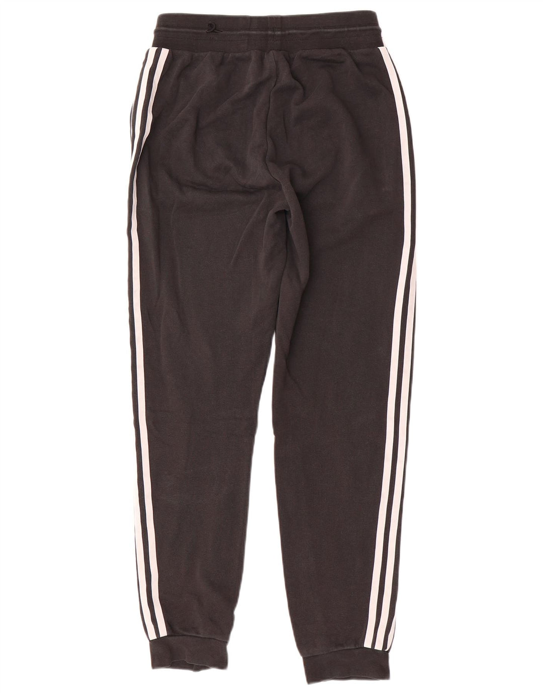 ADIDAS Womens Tracksuit Pants Joggers UK 10 Pequeno Poliéster Preto