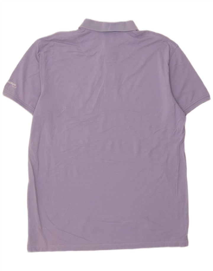 Camisa polo masculina HARMONT & BLAINE 4XL algodão roxo