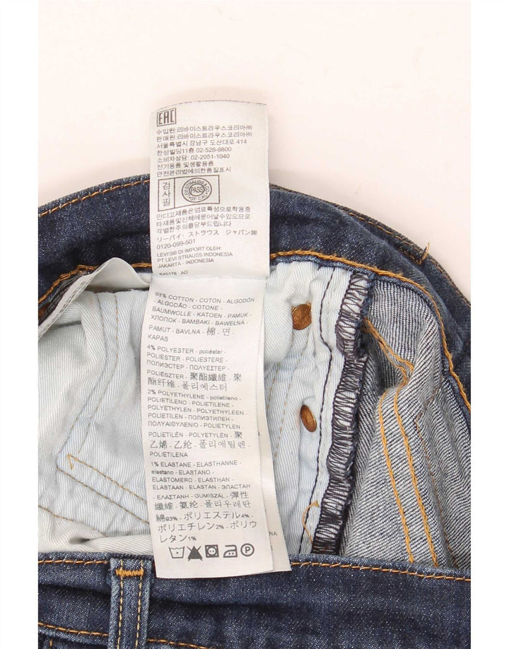 Levi's Masculino 511 Slim Jeans W31 L30 Azul Algodão