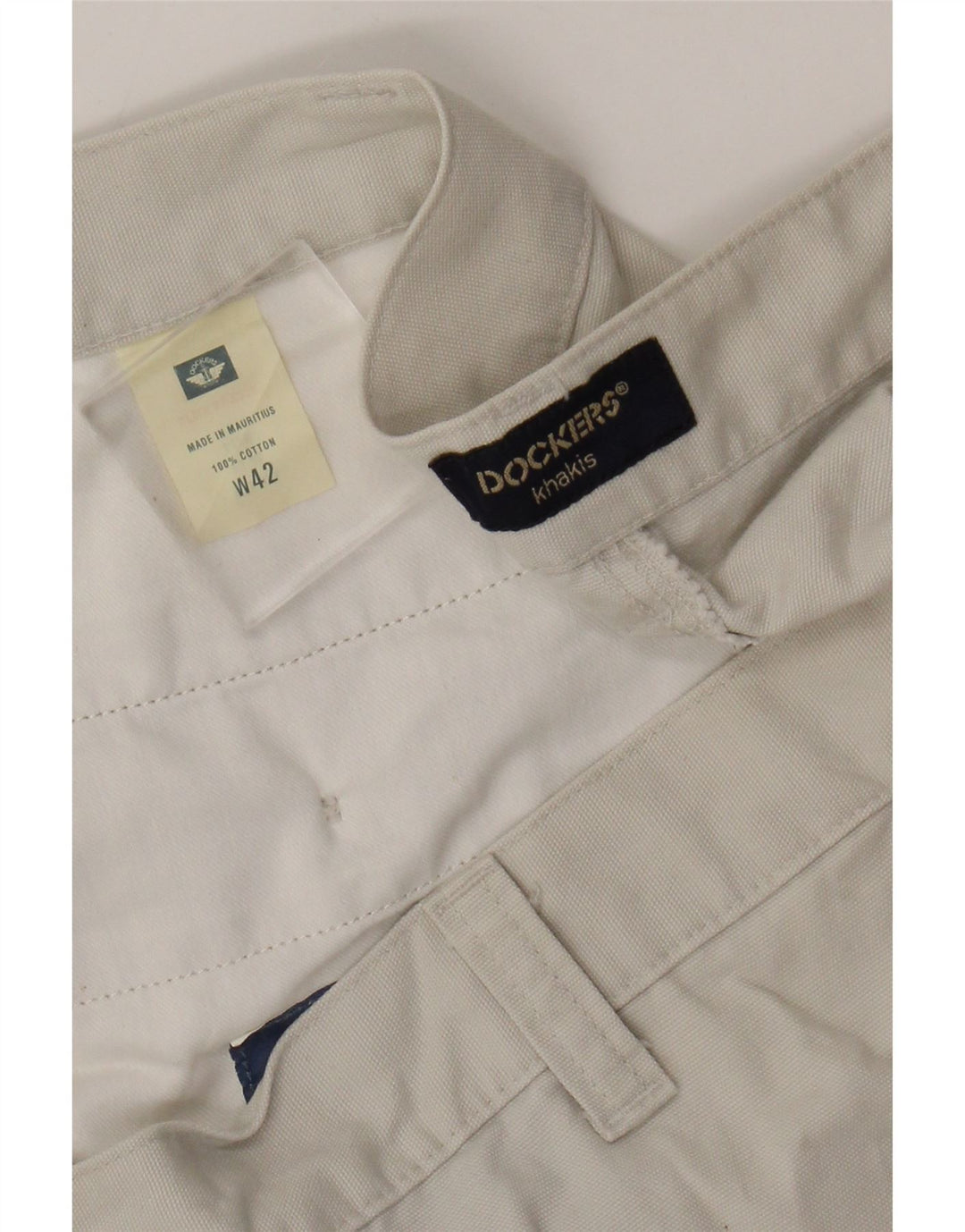 Shorts cargo masculino Dockers cáqui W42 2XL algodão bege