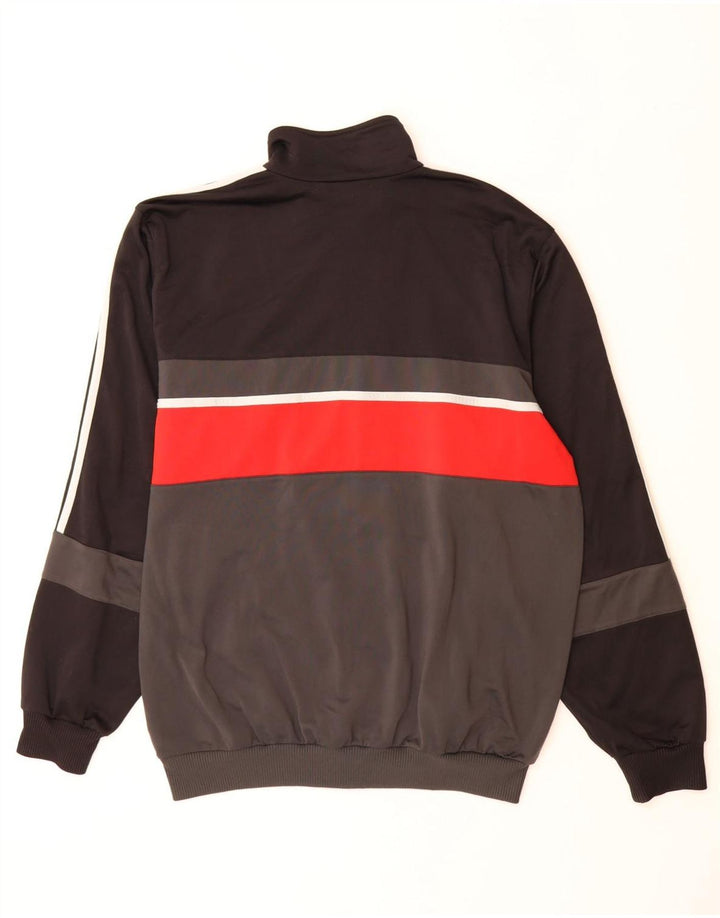 ADIDAS Mens Tracksuit Top Jacket UK 40/42 Médio Multicolorido Colourblock