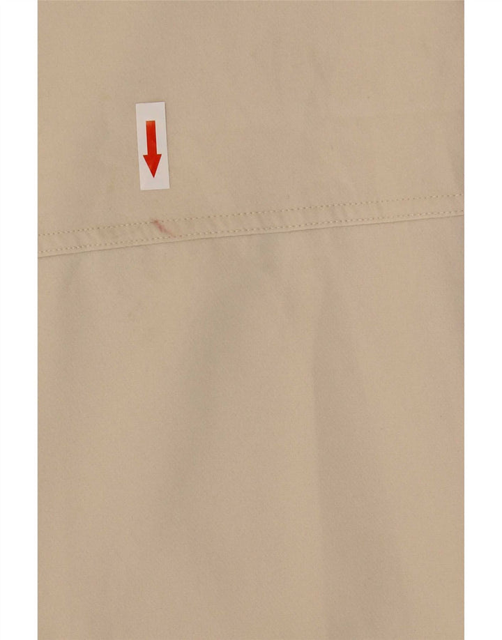 Calça de treino feminina Zara Joggers UK 12 Médio Off White