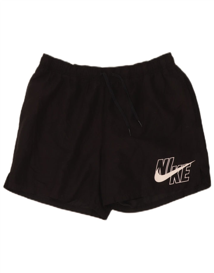 Nike Mens Dri Fit Graphic Sport Shorts Grande Preto