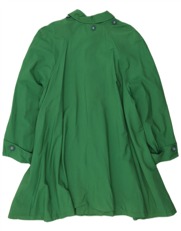 Sobretudo feminino VINTAGE oversized EU 46 XL viscose verde