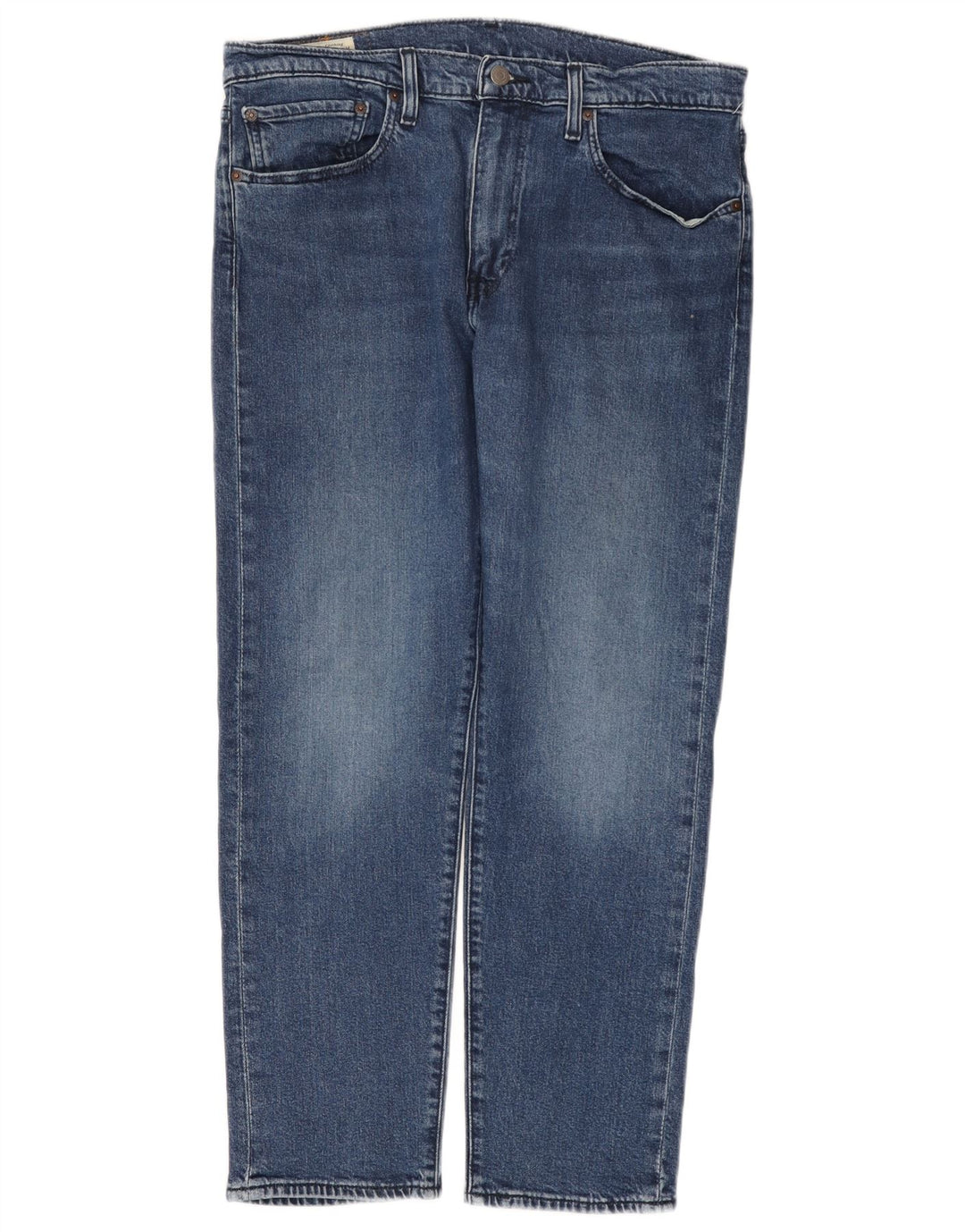 LEVI'S Masculino 502 Tapered Jeans W34 L30 Azul Algodão