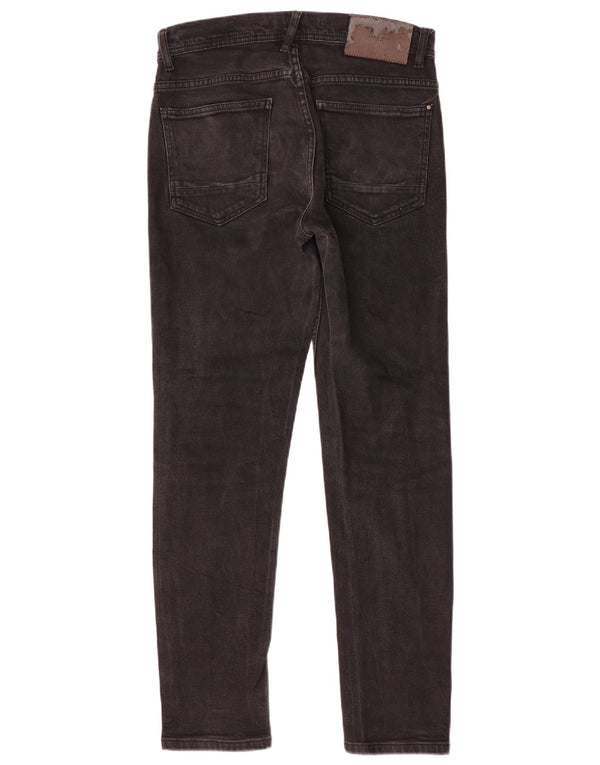 Zara Mens Slim Jeans EU 40 Médio W31 L30 Preto