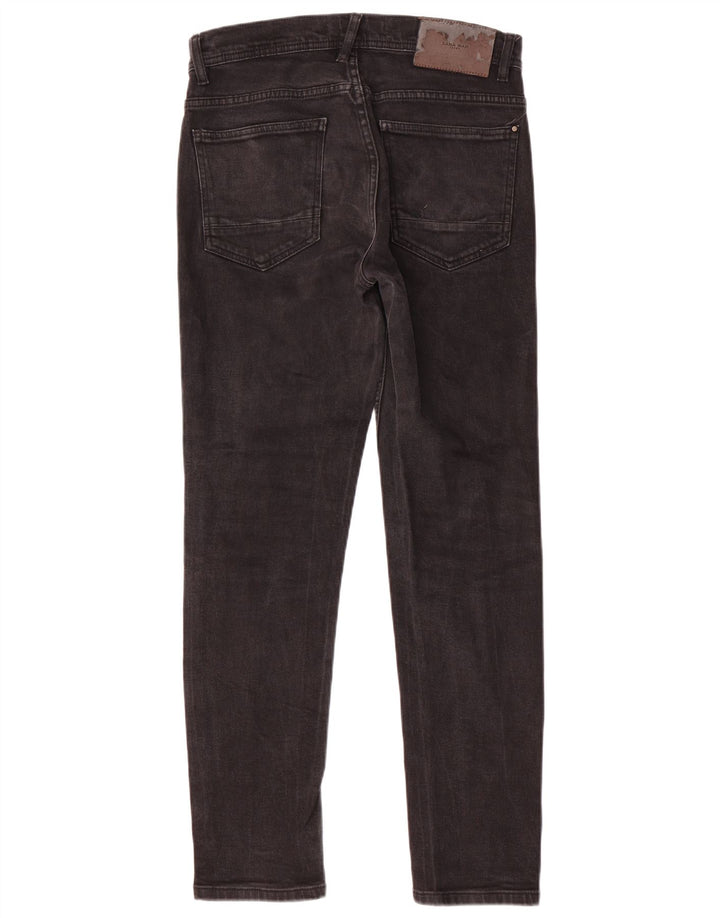 Zara Mens Slim Jeans EU 40 Médio W31 L30 Preto
