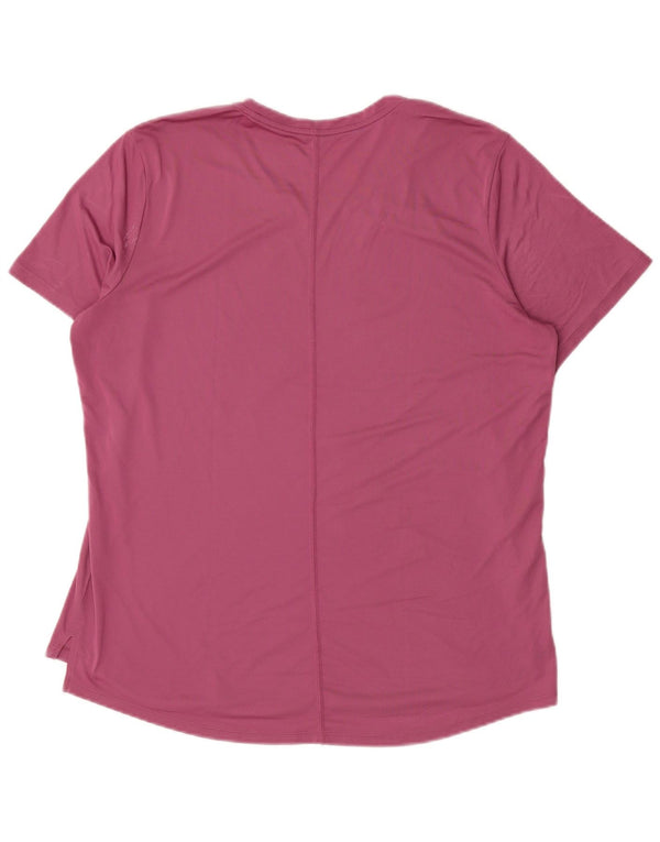 Camiseta feminina NIKE Dri Fit Graphic UK 18 XL rosa