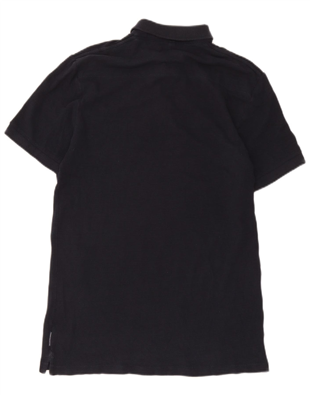 Camisa polo masculina regular French Connection de algodão azul marinho médio
