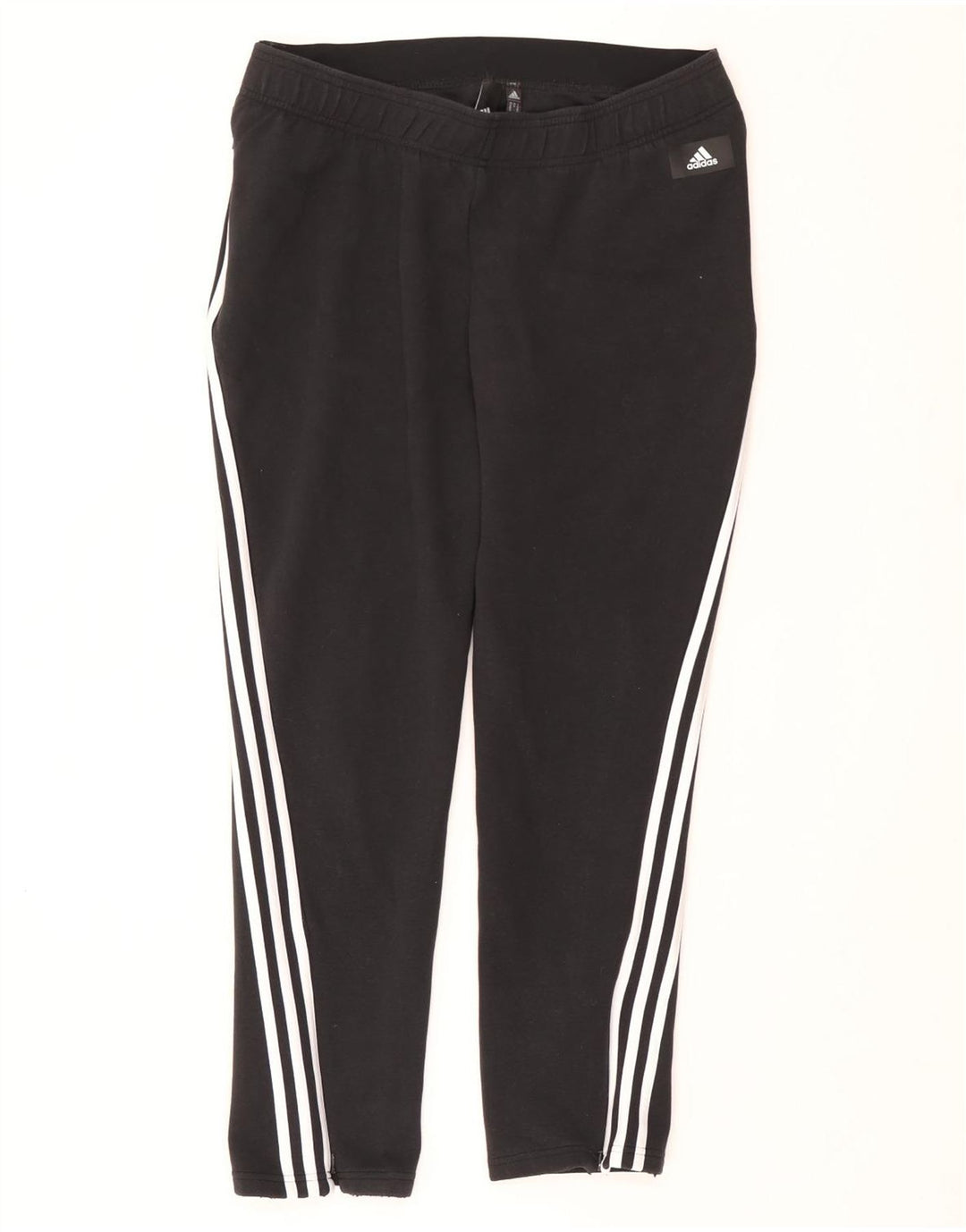 Calças de treino femininas ADIDAS UK 20/22 XL preto algodão