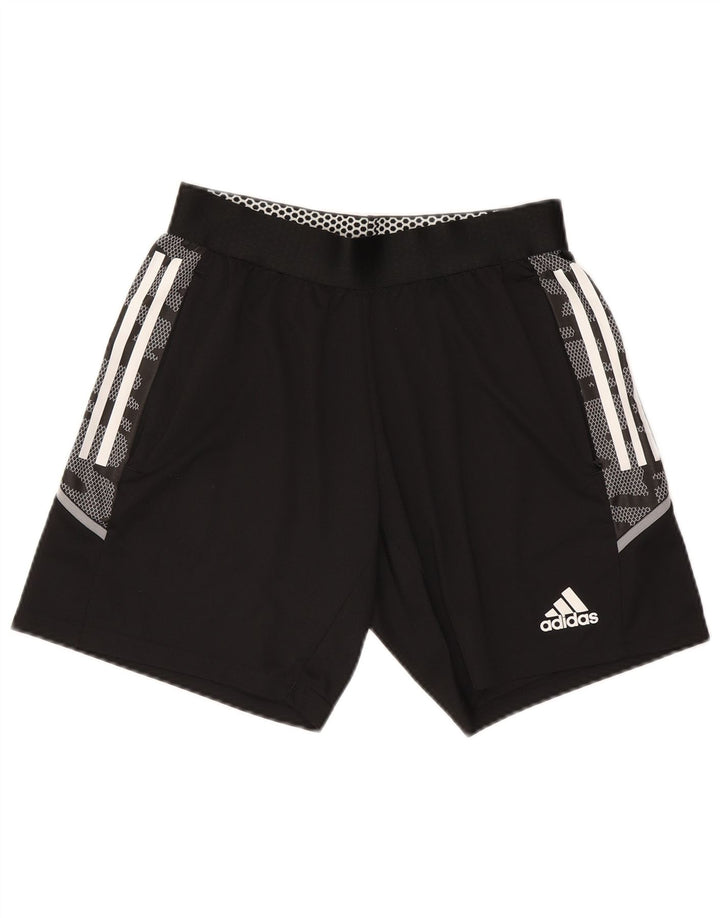 Adidas Mens Sport Shorts Médio Preto Camuflagem Poliéster