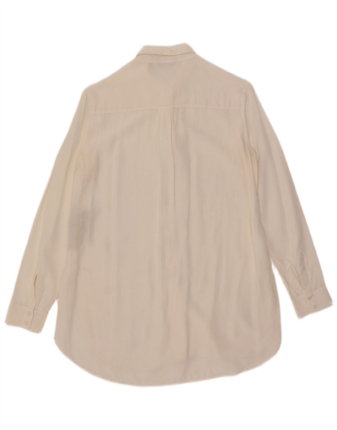 Blusa feminina Massimo Dutti EU 36 XS seda branca